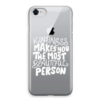 The prettiest: iPhone 8 Transparant Hoesje