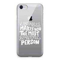 The prettiest: iPhone 8 Transparant Hoesje