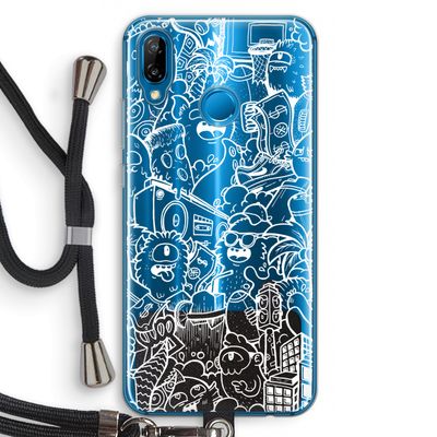 Vexx City #2: Huawei P20 Lite Transparant Hoesje met koord