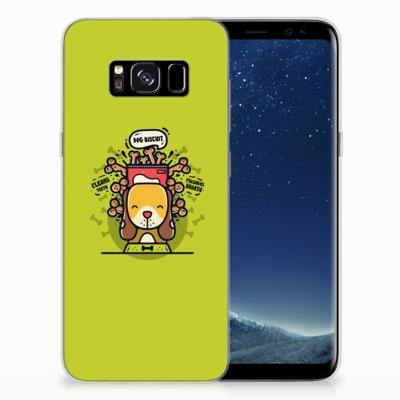 Samsung Galaxy S8 Telefoonhoesje met Naam Doggy Biscuit Samsung Galaxy S8 Telefoonhoesje met Naam Doggy Biscuit