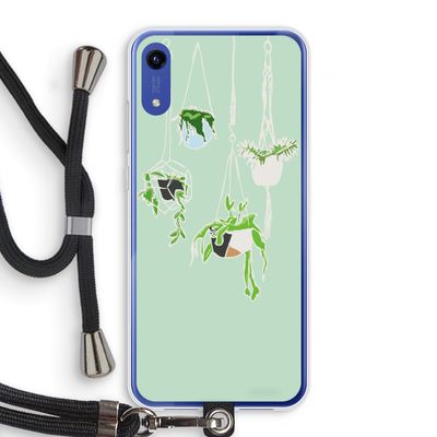 Hang In There: Honor Play 8A Transparant Hoesje met koord