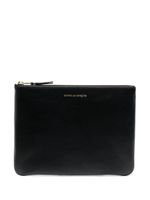 Comme Des Garçons Wallet pochette à fermeture zippée - Noir