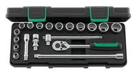 Stahlwille doppenset 12k 3/8"