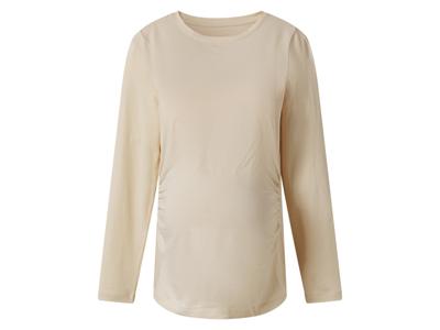 esmara Dames zwangerschapsshirt (Beige, XS (32/34)) esmara Dames zwangerschapsshirt (Beige, XS (32/34))