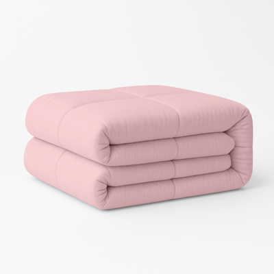 Dekbed Easy Dekbed & Dekbedovertrek in 1 Roze - Easy - zonder overtrek - 200x200 cm (Tweepersoons) - Zydante - 300 Gram per m² - Dekbed-Discounter.nl