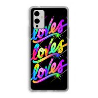 Loves: OnePlus 9 Transparant Hoesje Loves: OnePlus 9 Transparant Hoesje