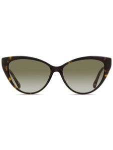 Jimmy Choo Eyewear lunettes de soleil Val à monture papillon - Marron