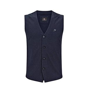 Jan Vanderstorm gilet HOLMSTEIN donkerblauw