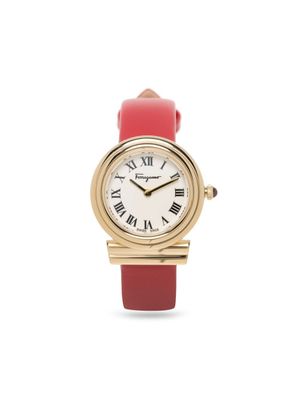 Ferragamo montre Gancini 28 mm - Tons neutres