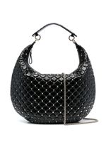 Valentino Garavani sac porté épaule à ornements Rockstud Spike - Noir - thumbnail