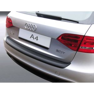Bumper beschermer passend voor Audi A4 Avant 2008-2012 Zwart GRRBP159