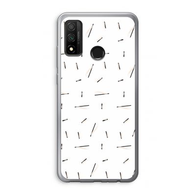 Hipster stripes: Huawei P Smart (2020) Transparant Hoesje