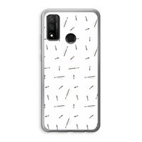Hipster stripes: Huawei P Smart (2020) Transparant Hoesje