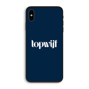 Topwijf Navy: iPhone XS Biologisch afbreekbaar hoesje
