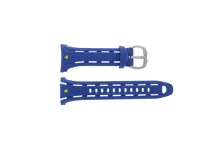 Timex horlogeband PW55M00900 Kunststof / Plastic Blauw 30mm