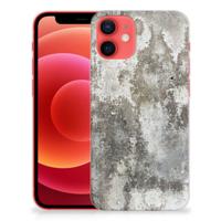 iPhone 12 Mini | TPU | Siliconen hoesje | Beton Print