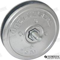Ánodos para timones TEN00101E - ANODO DISCO DOBLE ZINC Ø 70MM