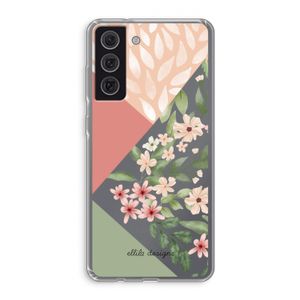 Sweet heaven geometrics: Samsung Galaxy S21 FE Transparant Hoesje