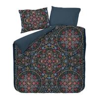 Pip Studio Il Ricamo Dekbedovertrek 240 x 200/220 cm - Donker Blauw