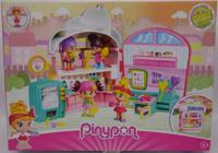 Famosa Pinypon bakkerij met 1 figuur en veel accessoires