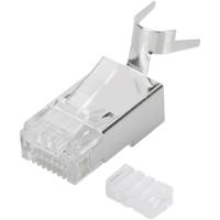 Digitus AK-219604 CAT 6A RJ45 modulaire stekker, afgeschermd AK-219604 Stekker, recht Aantal polen (sensoren) 8P8C 1 stuk(s)