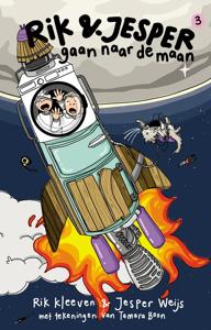 Rik en Jesper gaan naar de maan - Rik Kleeven, Jesper Weijs - ebook