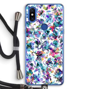 Hibiscus Flowers: Xiaomi Mi Mix 3 Transparant Hoesje met koord
