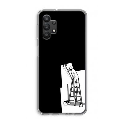 Musketon Painter: Samsung Galaxy A32 5G Transparant Hoesje