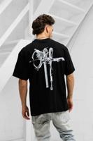 Off The Pitch Museum Loose Fit T-Shirt Heren Zwart - Maat XL - Kleur: Zwart | Soccerfanshop