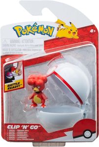 Pokemon Figure - Magby + Premier Ball (Clip 'n' Go)