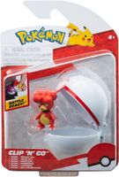 Pokemon Figure - Magby + Premier Ball (Clip 'n' Go) - thumbnail