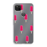 Waterijsje: Google Pixel 4a Transparant Hoesje