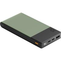 GP GPACCM10C000 Powerbank 10000 mAh LiPo USB-A, USB-C Mosgroen