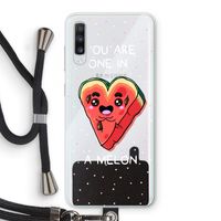 One In A Melon: Samsung Galaxy A70 Transparant Hoesje met koord