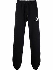 Marcelo Burlon County of Milan pantalon de jogging à motif Tempera Cross - Noir