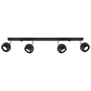 Plafondlamp OCULARE 4L zwart