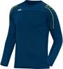 JAKO 8850K Sweater Classico Kids - Nachtblauw/Citroen - 140 JAKO 8850K Sweater Classico Kids - Nachtblauw/Citroen - 140