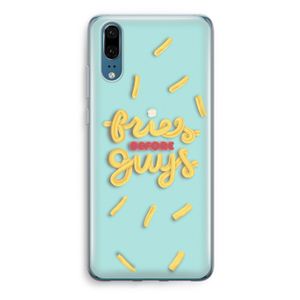 Always fries: Huawei P20 Transparant Hoesje