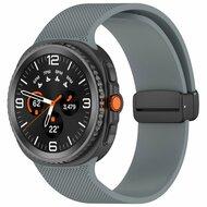 D-buckle sportband - Grijs - Samsung Galaxy Watch 8 Classic - 46mm
