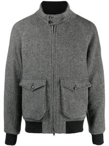 Baracuta veste bomber à motif de chevrons - Gris