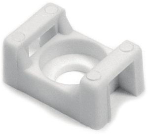 CTM3-PA66-WH-C1  (100 Stück) - Mounting element for cable tie CTM3-PA66-WH-C1