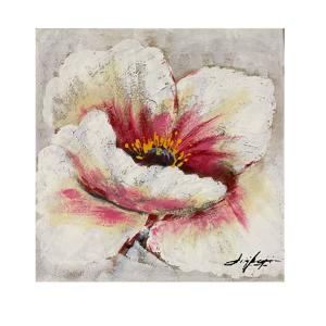 Canvas Schilderij Bloem Roze