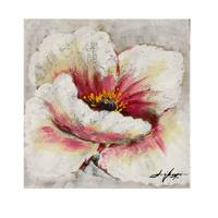 Canvas Schilderij Bloem Roze