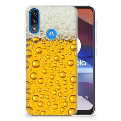 Motorola Moto E7/E7i Power | Siliconen Case | Bier