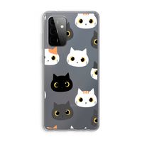 Katten: Samsung Galaxy A72 Transparant Hoesje