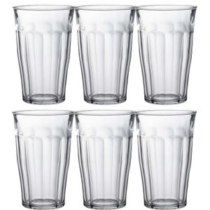 6x Longdrinkglazen transparant 500 ml Picardie