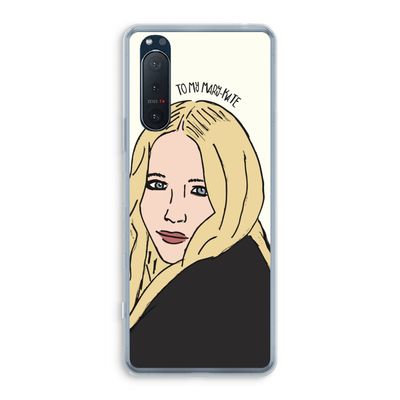 Mary Kate: Sony Xperia 5 II Transparant Hoesje