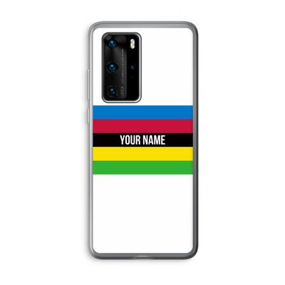 WK Wielrennen: Huawei P40 Pro Transparant Hoesje