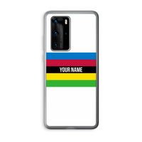 WK Wielrennen: Huawei P40 Pro Transparant Hoesje