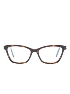 Saint Laurent Eyewear lunettes de vue SLM128 à monture carrée - Marron